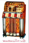 Vintage Postcard Wurlitzer 1250 Jukebox Record Player 1950