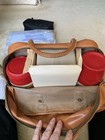 Vintage Thermos Picnic outing Kit With Carrying Case In Original Box Never Used