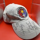 Charles Barkley Signed Celebrity Invitational Cap   Mikita  Fuhr  Others Jsa Loa