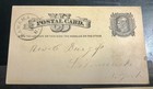  7  Vintage Postal Cards - 1878-1910  Uned unused business personal