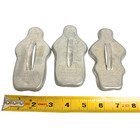 Vintage Pillsbury s Comicooky Metal Gingerbread Man Cookie Cutters Set Of 3