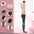 Curling Iron Hair Curler 5 In 1  Ceramic Curling Wand Brush  Beach Wave Wand    
