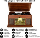 Bluetooth Record Player 10 In 1  3-speed Turntable For Vinyl With Speakers  Lp T