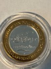 Gaming Token  Las Vegas Bellagio Casino Silver Coin   999 Silver