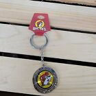 Buc-ee s Key Chain Shimmer Spinner     beaver Never Sleeps  - Nwt