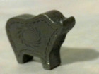 Vintage  Pewter  Miniature Pig  1  High 1 5  Long