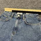 Cotton On Shorts Womens Size 6 Blue High Rise Mom Denim Raw Hem Casual Summer