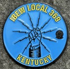 Ibew Local 369 Challenge Coin Louisville Kentucky Tye Dye