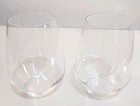 Set Of 2  Riedel  o  Stemless Wine Tumblers  4 33  Tall