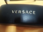 Versace Women   s Oversized Square Sunglasses Black Frame Brown Gradient Lenses
