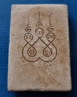 Thai Buddha Amulet Phra Somdej Sacred Powder Pendant Yant Ha Blessed Luck Magic