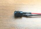 Bbt 12 Volt Dc Red Led 1 4  Snap-in Mini Indicator Light 