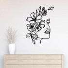 Metal Wall Art   Minimalist Wall Sculpture Abstract Silhouette