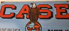 Vintage Case Tractors Sign - Porcelain Service Gas Station Pump Sign