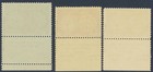 Israel 1948 Doar Ivri  Cpl Mnh    High Values Fulltab Set  Certificate   7-9    