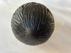 Vtg  Hand Carved Wood Newel Ball Post Finial Staircase Architectural Salvage Top