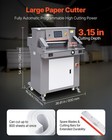 Vevor Electric Paper Cutter 1100w Cutting Machine With Casters   7  Touchscreen