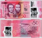Jamaica 50-2000 Dollars  5 Pieces Set  2022  P-96-100  Unc  Commemorative