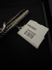 Versace Metal Ballpoint Pen With Chrome Trim  Collectible  Gift Box