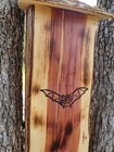 Bat House  Three Chamber  100  Natural Cedar  Handmade To Order