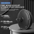 E-bike Conversion Kit 48v 1000w Brushless Gearless Direct Front Hub Motor Wheel