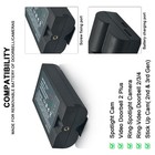 New Rechargeable Battery V4 For Ring Video Doorbell 2 3 4 Quick Release