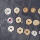 Vintage Thread Company Star Bobbin Style Lot Of 17 With Thread