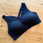 Lululemon Sports Bra Womens 36d Navy Blue Up For It Bra High Impact Support