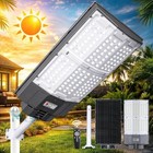 10000w Street Lamp Motion Sensor Dusk To Dawn Super Bright Solar Lights Outdoor