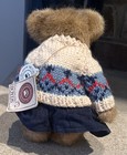 Nwt 8  Boyds Bears Leisel L  Burrbruin Plush Bear Stuffed Animal