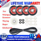 4392067 Dryer Repair Kit Belt Rollers   Idler For Whirlpool Kenmore Maytag Duet