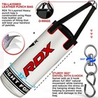 Kids Punching Bag With Boxing Gloves By Rdx  Mma Filled Junior Hanging Punch Bag