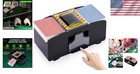 Compact Automatic Card Shuffler - Perfect For Poker  Uno  And Texas Hold em
