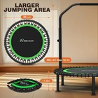 48in Adults Trampoline  Fitness Trampoline 550lbs Indoor  outdoor Trampoline 