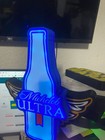 Michelob Ultra Led Light Box     3d Printed Blue Bottle Light For Bar  Garage