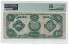 U s  - Series Of 1891  10 00 Treasury Note  pmg Choice Fine 15  - Scarce