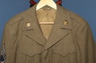 Original Ww2 U s  Army Ike Uniform Jacket W u s    Aaf Collar Discs  1944 D 