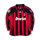 Ac Milan Football Shirt 2006 07 Home Long Sleeve Jersey Ricardo Kaka  22