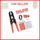 Iwiss icrimp Pex Pipe Copper Ring Crimping Tool Kit For 3 8 In  1 2 In  3 4 In 