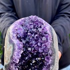 2 1lb Natural Amethyst Geode Quartz Cluster Crystal Specimen Healing 