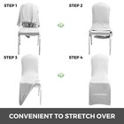 10 25 50 Spandex Stretch Chair Cover Wedding Party Banquet Decoration -free Ship