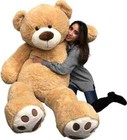 Big Plush Giant 6 Foot Teddy Bear Six Feet Tall 72 Inches 183 Cm