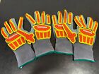 42 Pair Ormadus Impact Work Safety Gloves Fastenal Nitrate Mechanic Size Xl New 