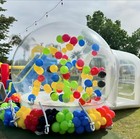 Us Stock Inflatable Bubble House Jumping Base Kids Party Bubble Tent