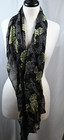 Mickey Mouse Spider Web cobweb Design Scarf 68 X 17  Disney Halloween Htf