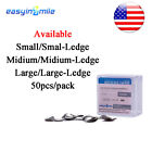 50x Dental Metal Matrices Bands Sectional Contoured Matrix Soft Band S m l usa 