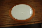 Noritake Orange Oval Vegatable Bowl  10x8  