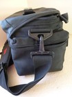 Canon Rebel Eos Black Nylon Camera Shoulder Bag Padded Dslr Case Strap Pockets