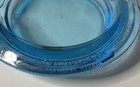 Vintage The Landmark Hotel Las Vegas Blue Glass Ashtray