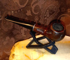 Very Nice Vintage Used Estate Apple Bowl Pipe By Pipe Maker Cleaned   Polished